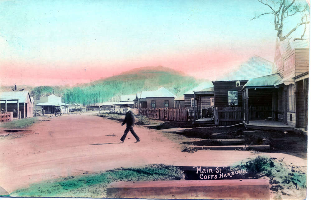 Finch's Chemist in Main Street, early 1900s 
