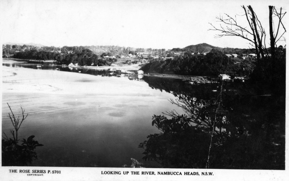 Looking upriver at Nambucca Heads