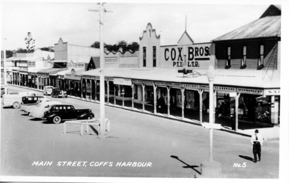The Main Street of Coffs Harbour