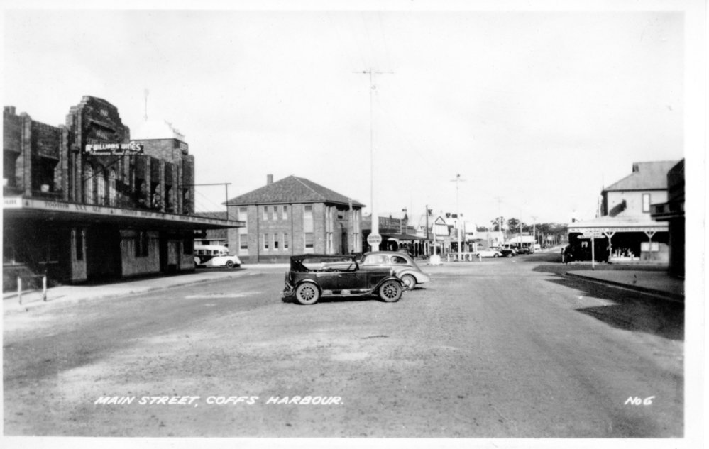 The Main Street of Coffs Harbour
