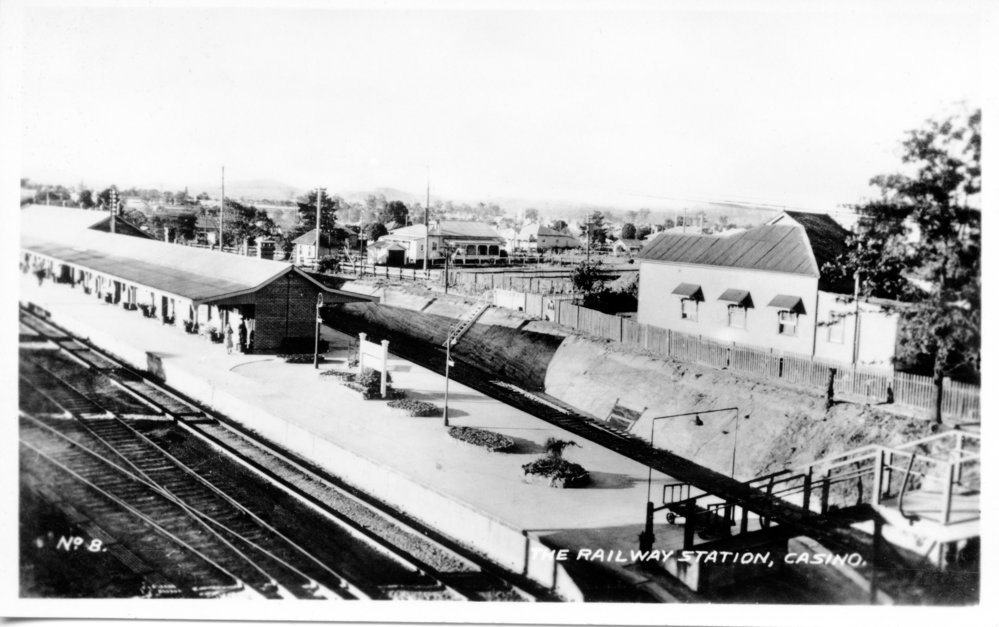 Railway Station at Casino