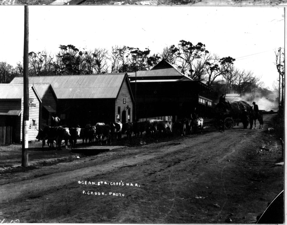 Ocean Street in the Jetty area, c.1907