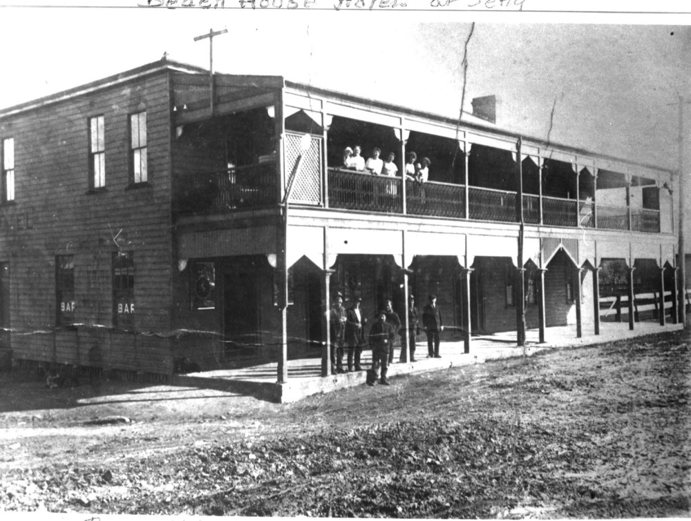 The Beach House Hotel in Orlando Street, c.1920