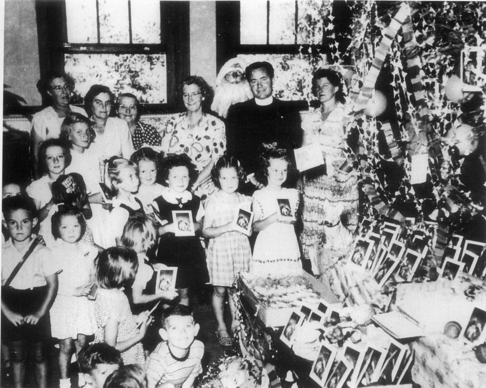 Coffs Harbour St Augustine's Infants' School Christmas Party, 1953