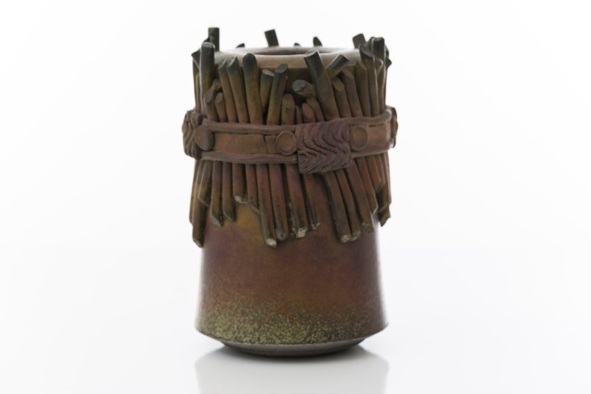 Lashed sticks vessel