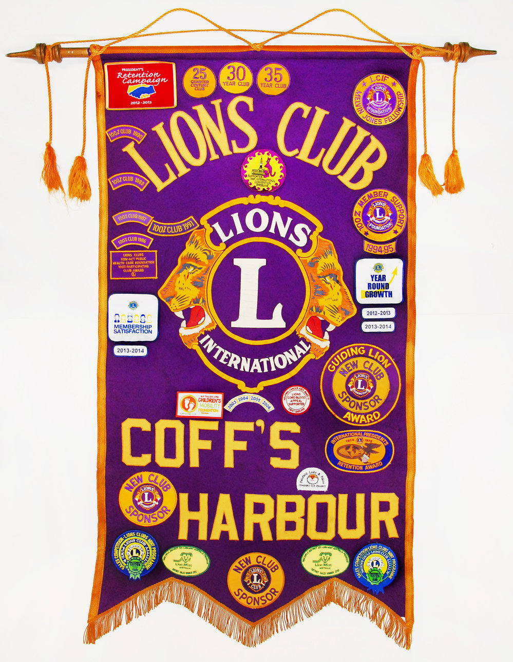 Coffs Harbour Lions Club Banner