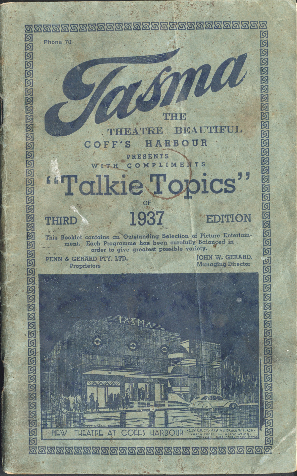 Talkie Topics, 1937
