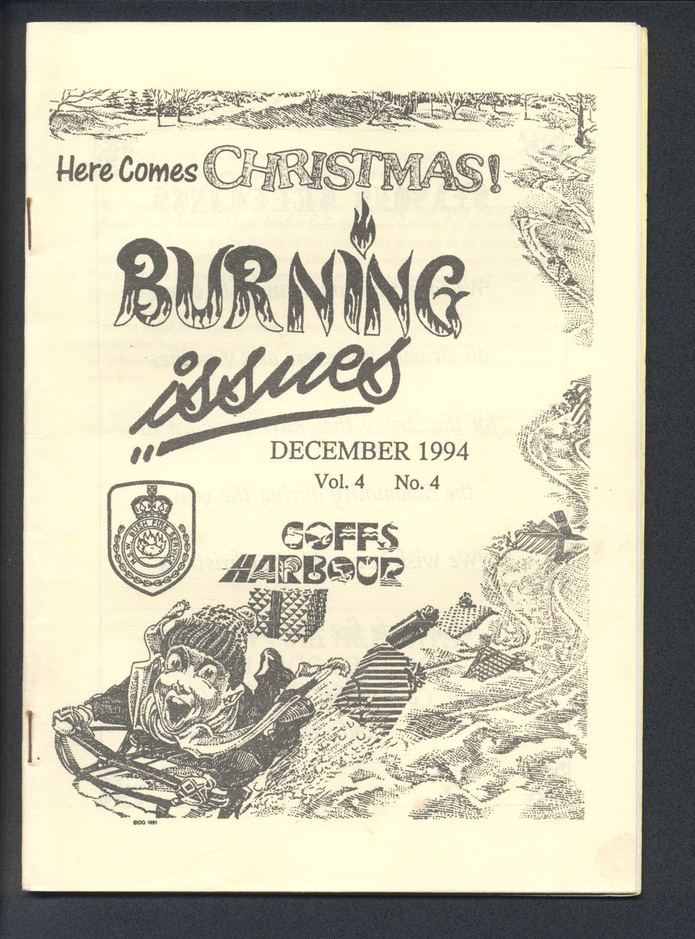 Burning Issues, Vol. 4 No. 4, December 1994