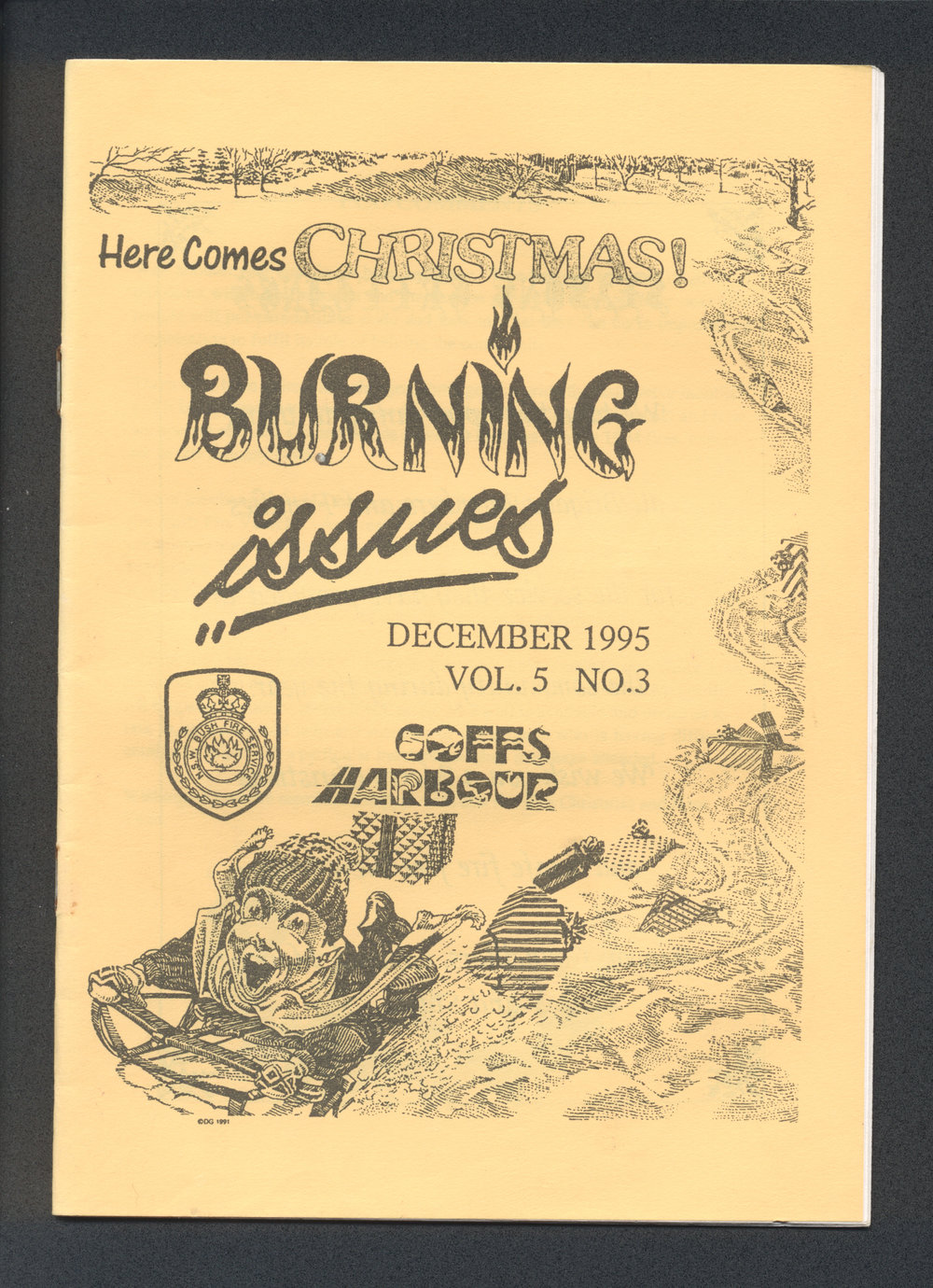 Burning Issues, Vol. 5 No. 3, December 1995