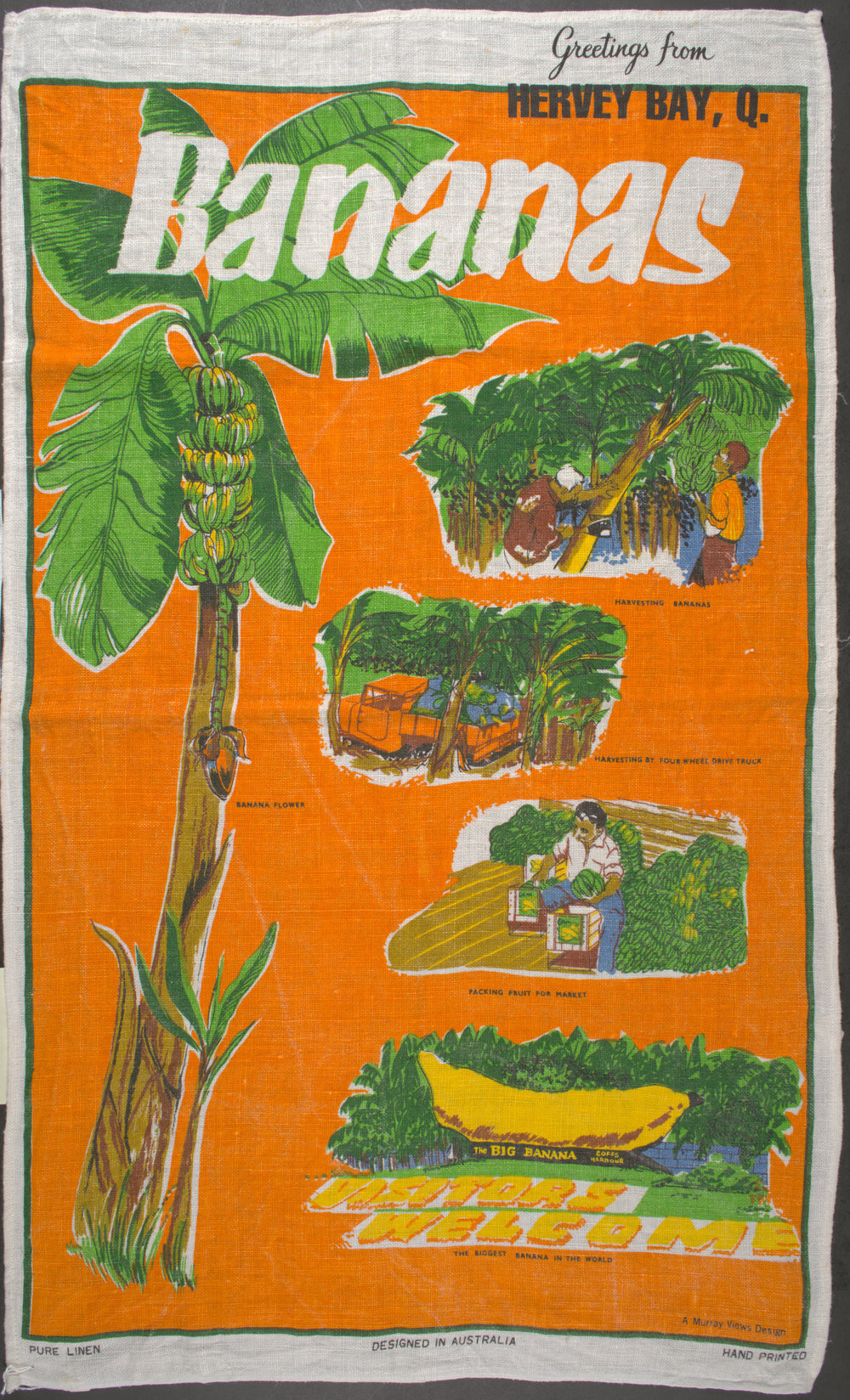 Souvenir tea towel