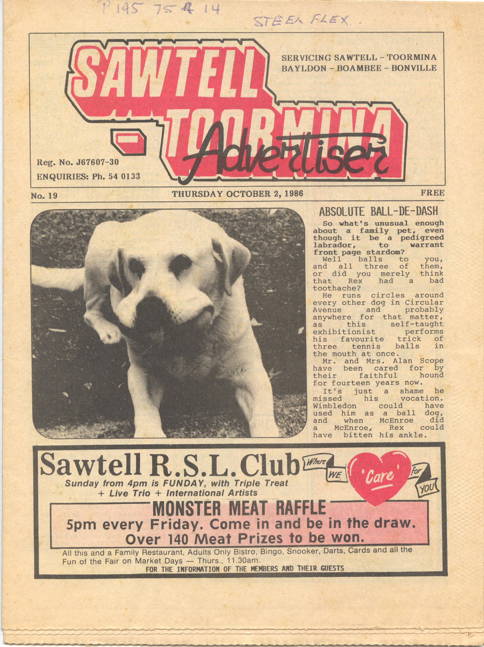 Sawtell-Toormina Advertiser, No. 19