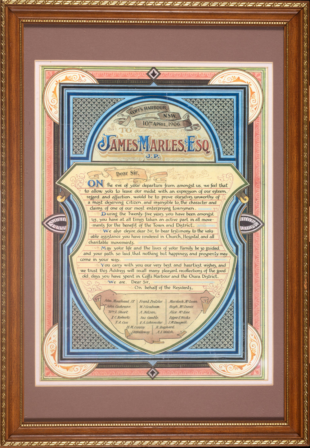 Tribute to James Marles