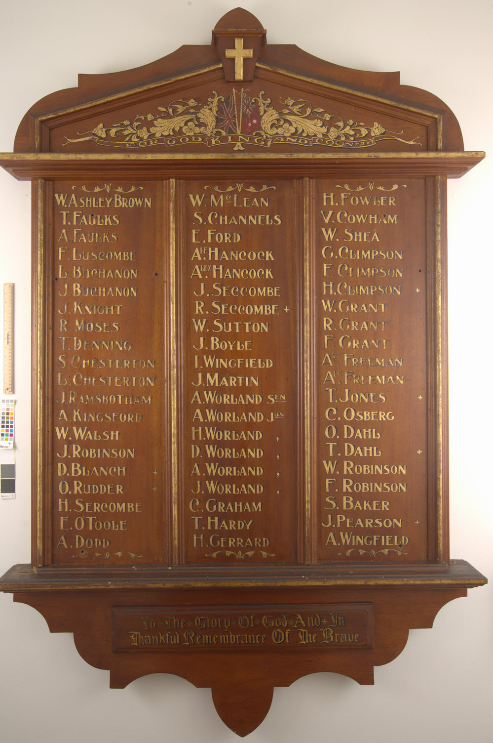 St John's Honour Board