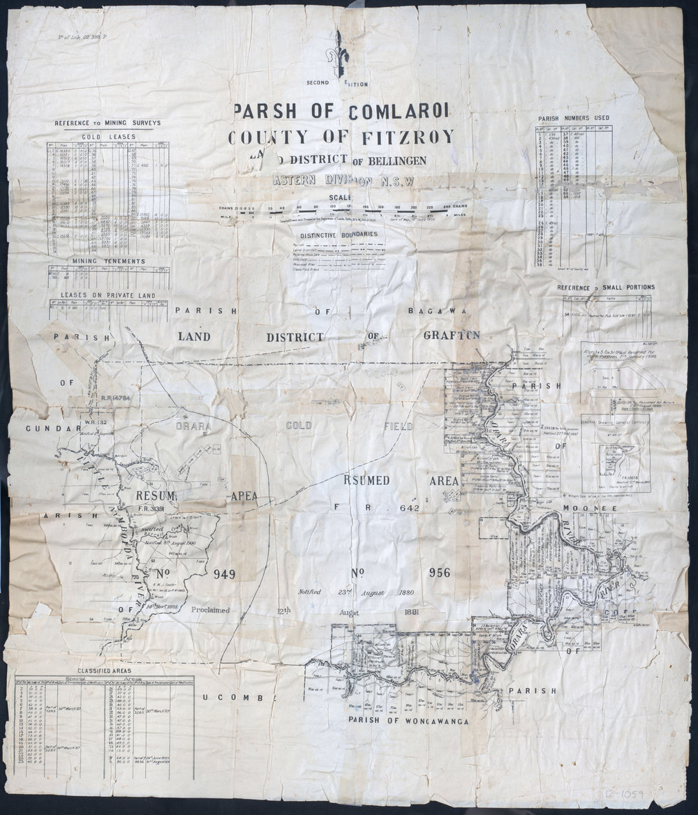 Map of Parish of Comlaroi, 1902