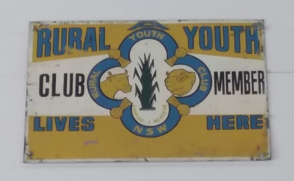 Rural Youth Club Member Lives Here