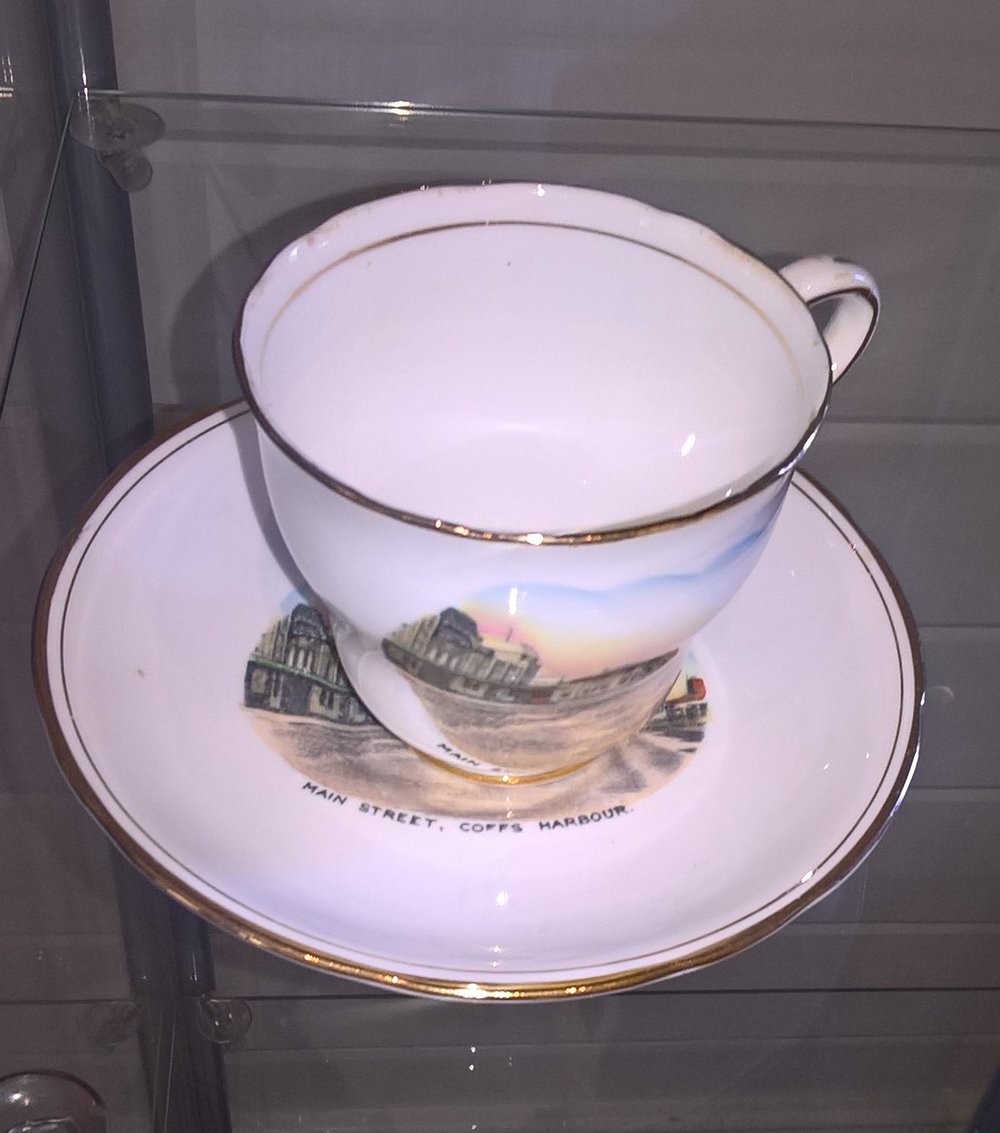 Souvenir Cup and Saucer Set