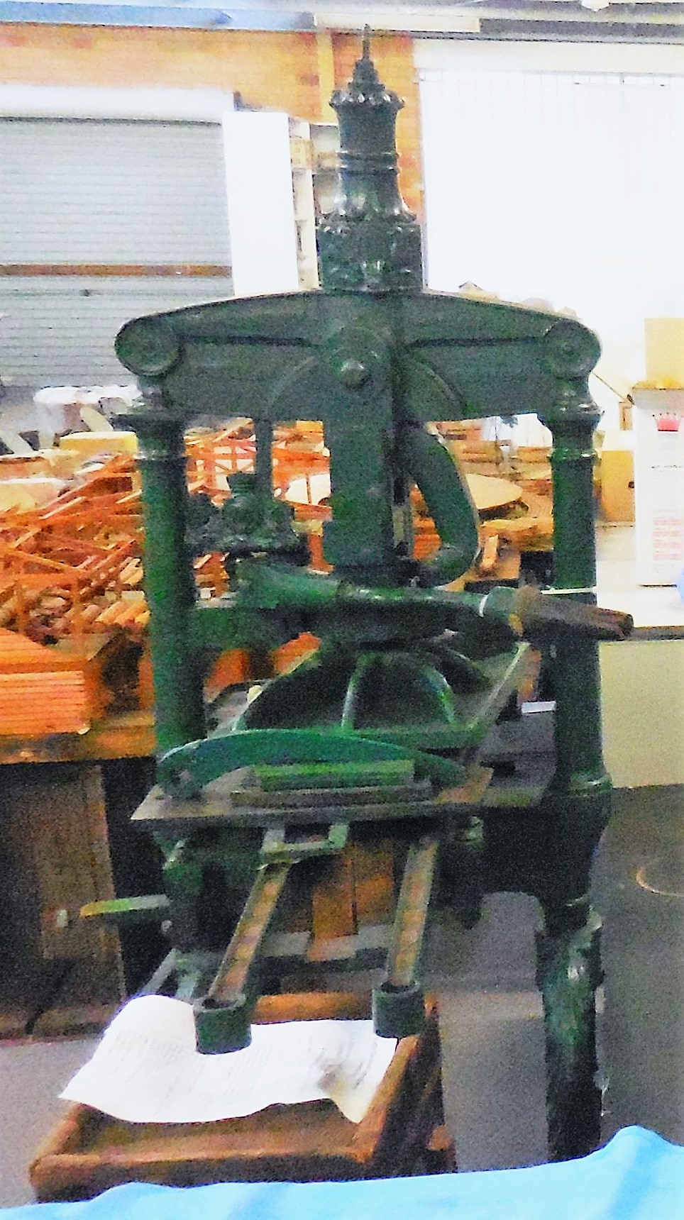 Printing Press, 1907