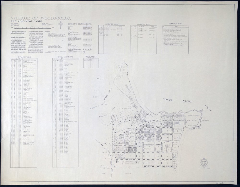 Village of Woolgoolga and adjoining lands, 1967
