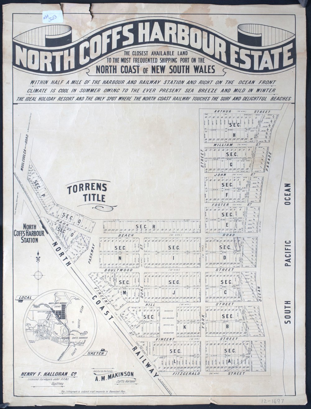 North Coffs Harbour Estate poster
