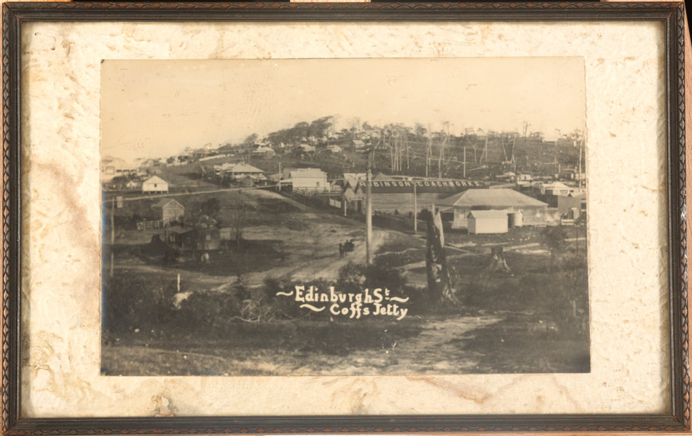Edinburgh Street, Coffs Jetty c.1918.