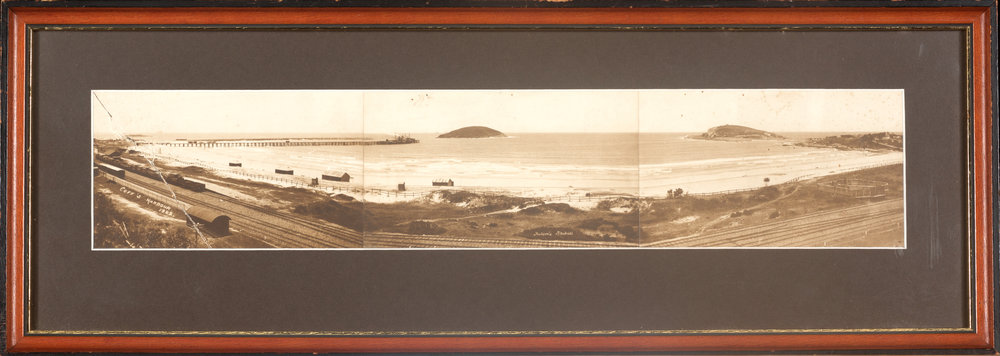 Jetty Beach panorama, 1922