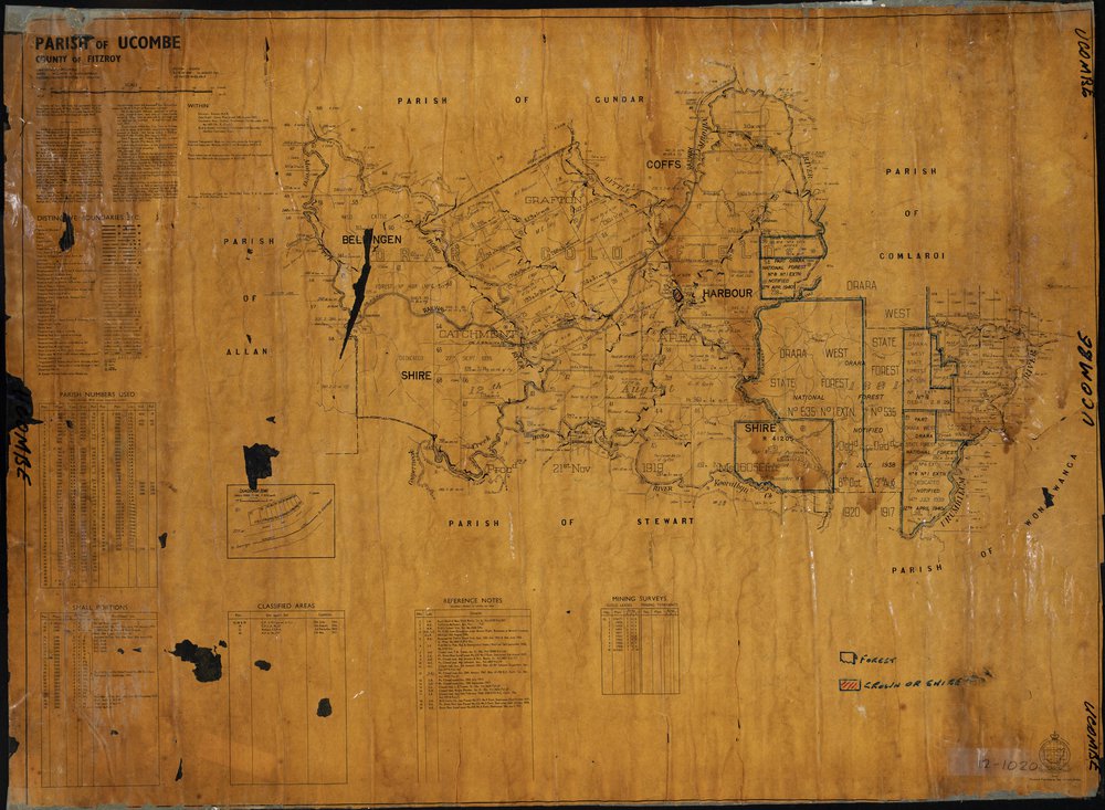 Parish of Ucombe, County of Fitzroy