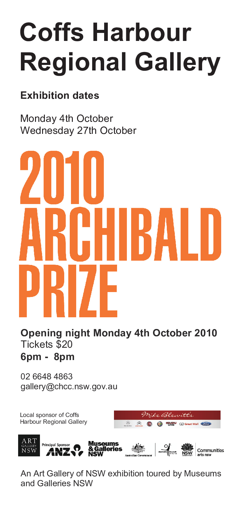 Archibald Prize 2010