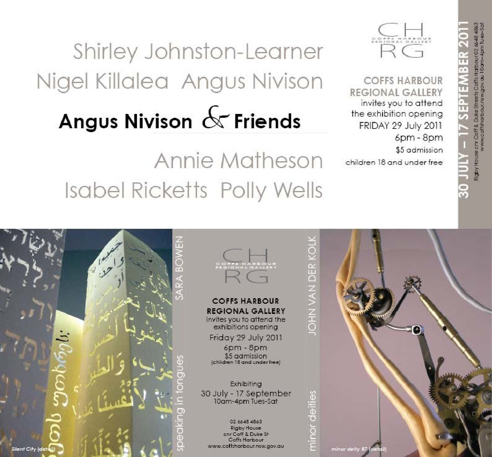 Angus Nivison &amp; Friends   Sara Bowen   John Van Der Kolk