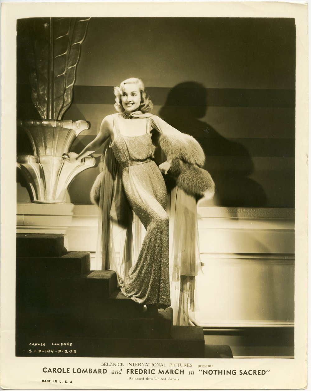 'Nothing Sacred' lobby card, 1937