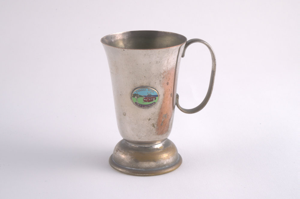 Banana Bowl Caravan Park souvenir tankard