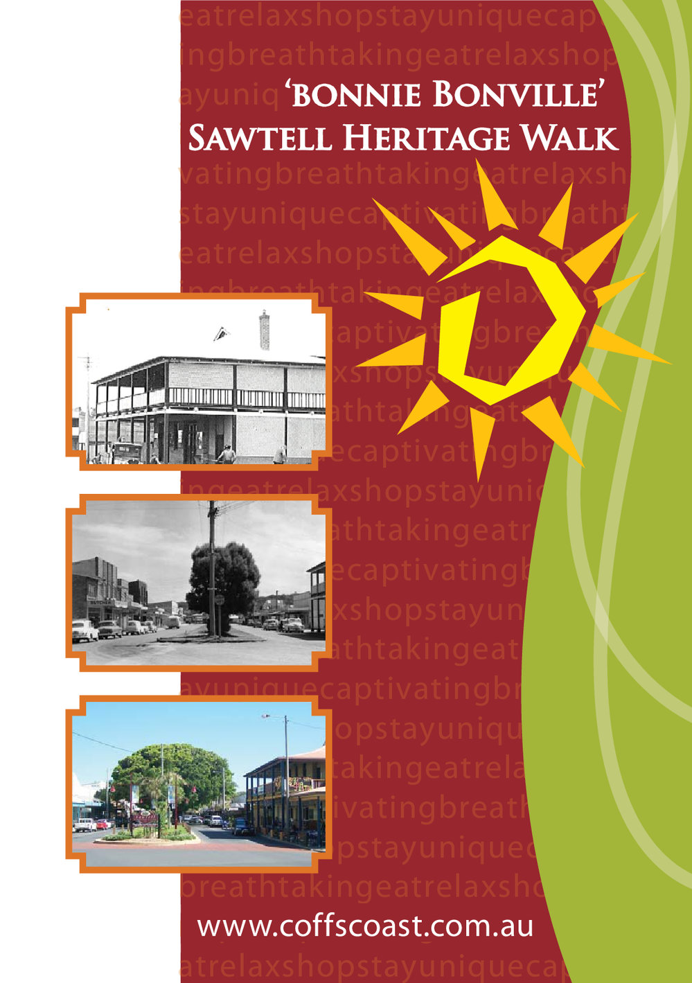 'Bonnie Bonville' Sawtell Heritage Walk brochure