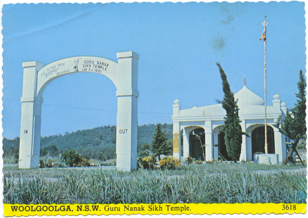 Guru Nanak Sikh Temple postcard