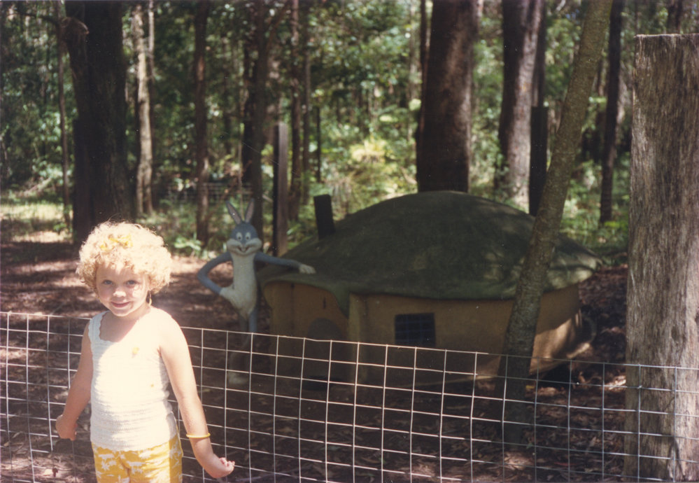 Bugs Bunny house, Storyland Gardens, mid-1980s
