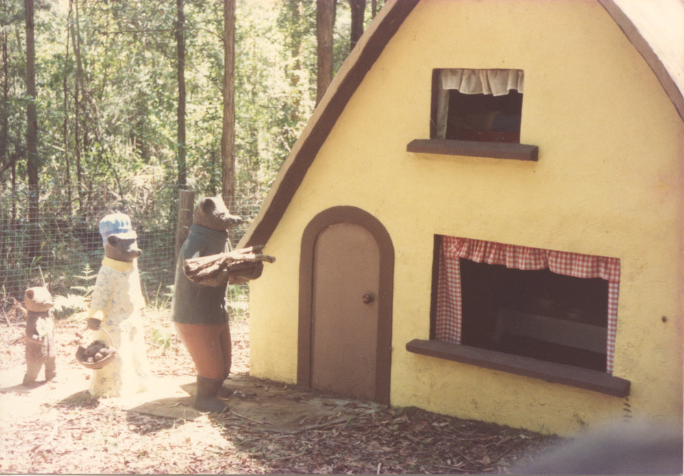 Goldilocks &amp; the Three Bears, Storyland Gardens, mid-1980s