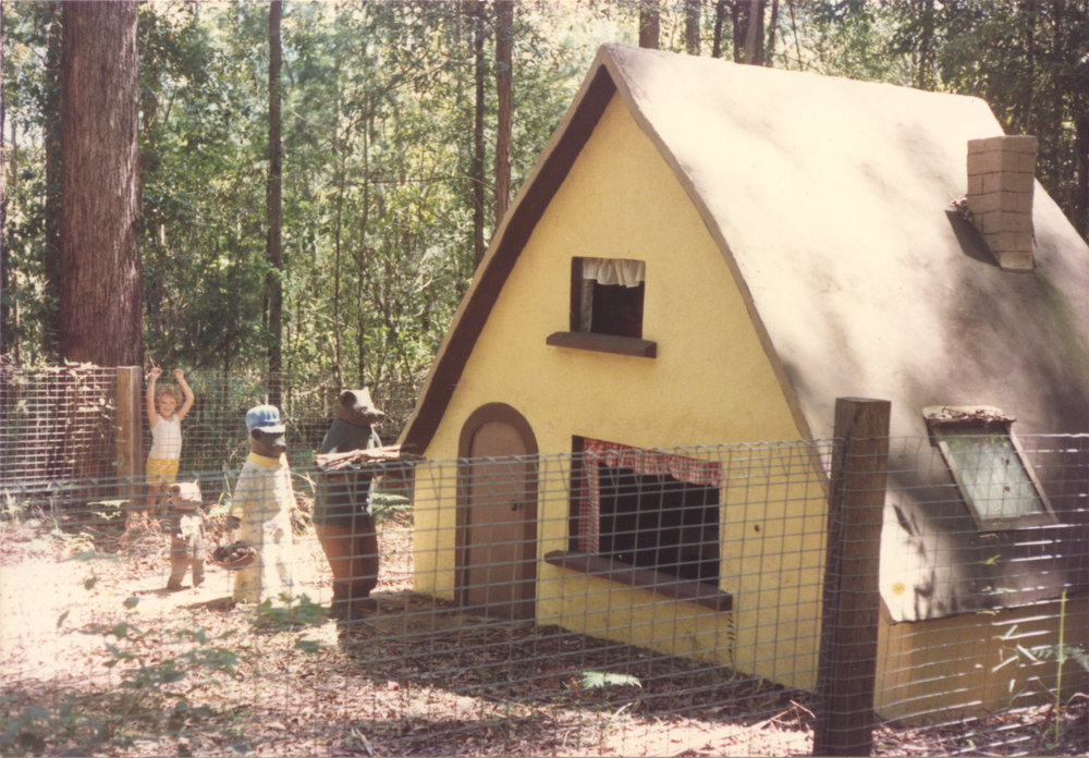 Goldilocks &amp; the Three Bears, Storyland Gardens, mid-1980s