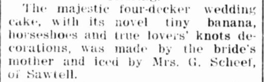 Family Notices (1935, August 23). Coffs Harbour Advocate (NSW : 1907 - 1942; 1946 - 1954), p. 3. http://nla.gov.au/nla.news-article189055066