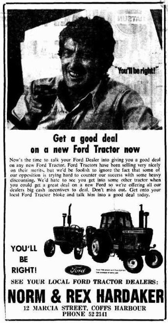 Advertising (1977, November 23). The Bananacoast Opinion (Coffs Harbour, NSW : 1973 - 1978), p. 22. http://nla.gov.au/nla.news-article254828678