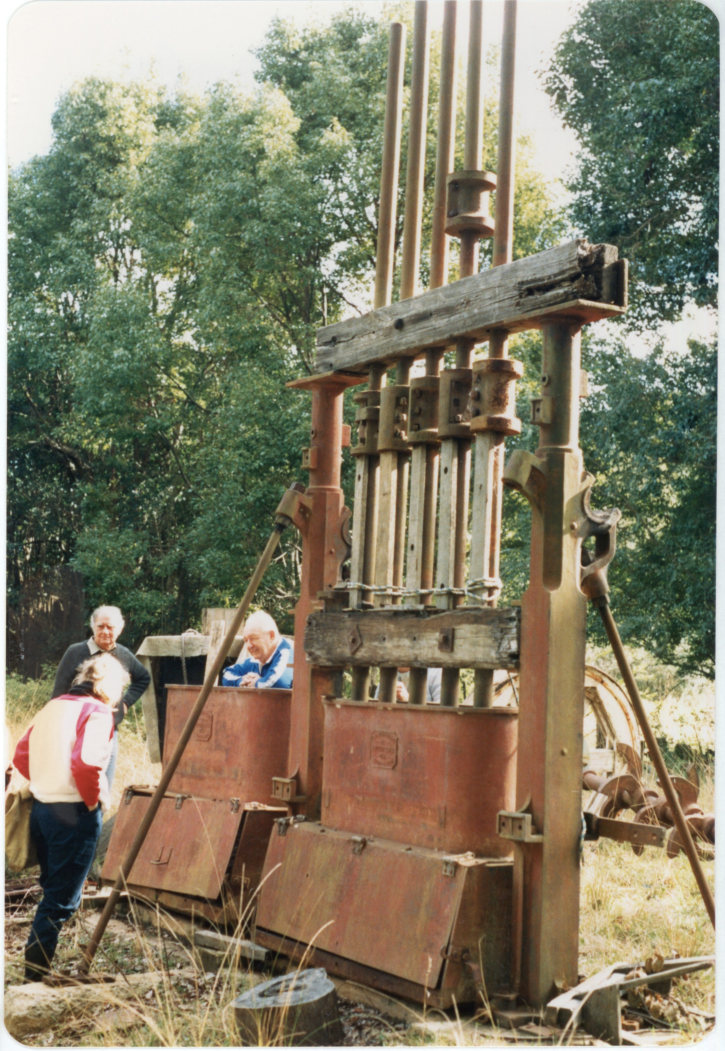 Gold battery at Coramba, c.1986