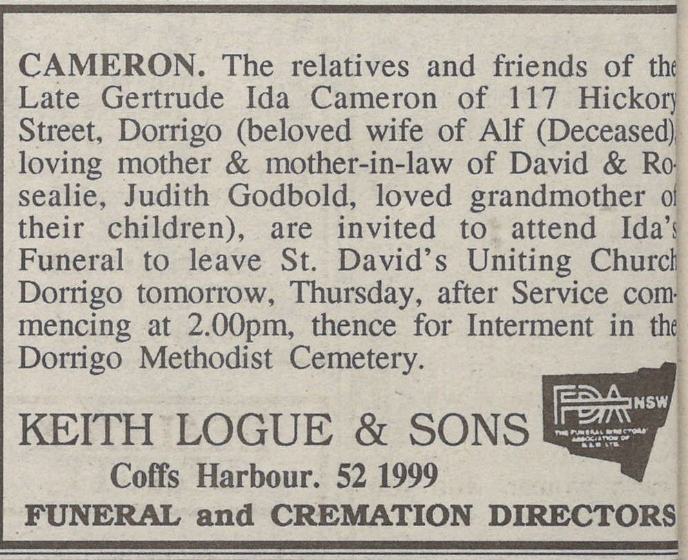 Coffs Harbour Advocate
10 May 1995, p.36