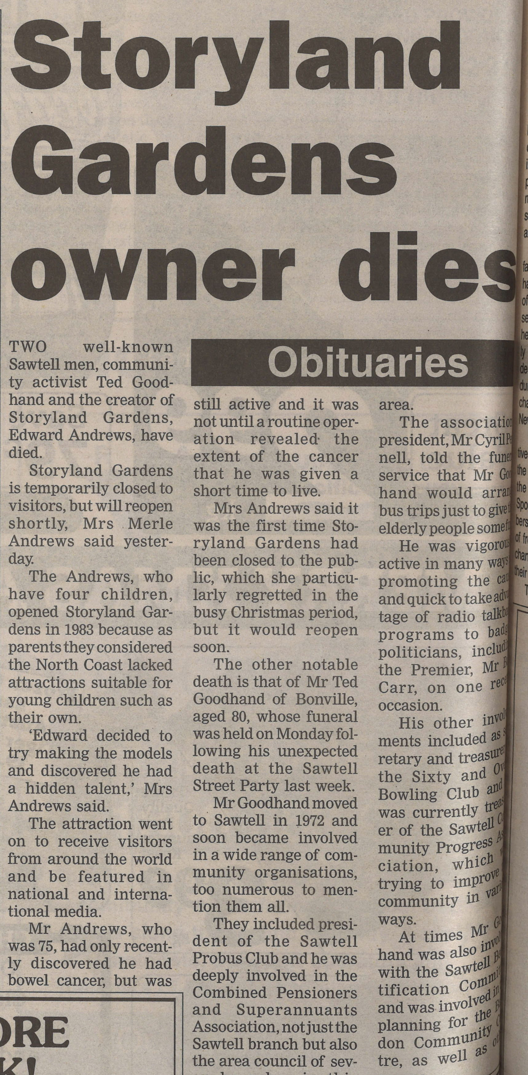 The Advocate, 22 December 1999, p.16