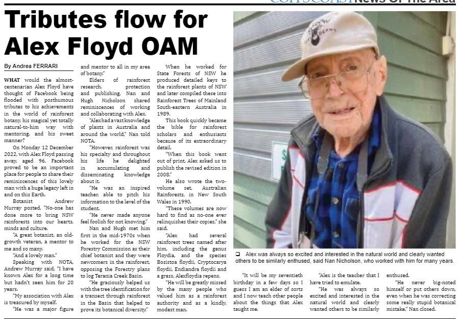 Coffs Coast News of the Area, 23 December 2022, p.3
https://nla.gov.au/nla.obj-3137340256/view