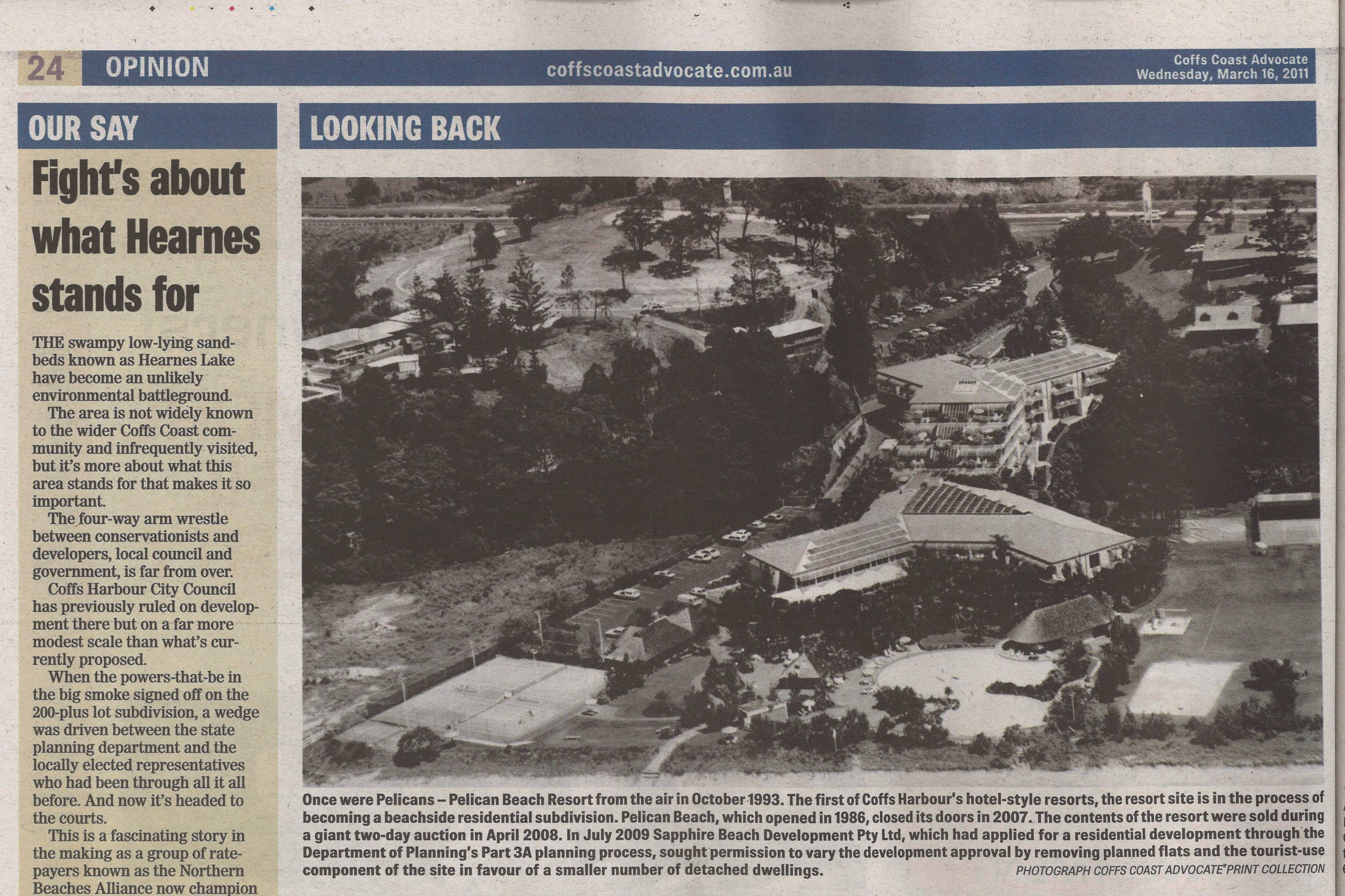 Coffs Coast Advocate, 16 March 2011, p.24