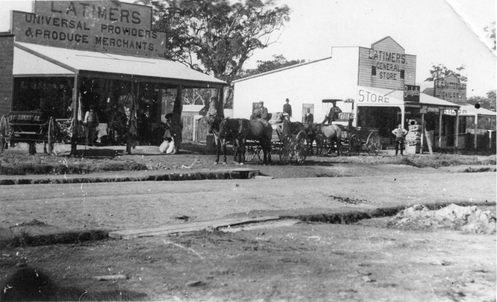 Latimer's General Store, Universal Providers & Produce Merchants, c.1905
https://coffs.recollect.net.au/nodes/view/45382