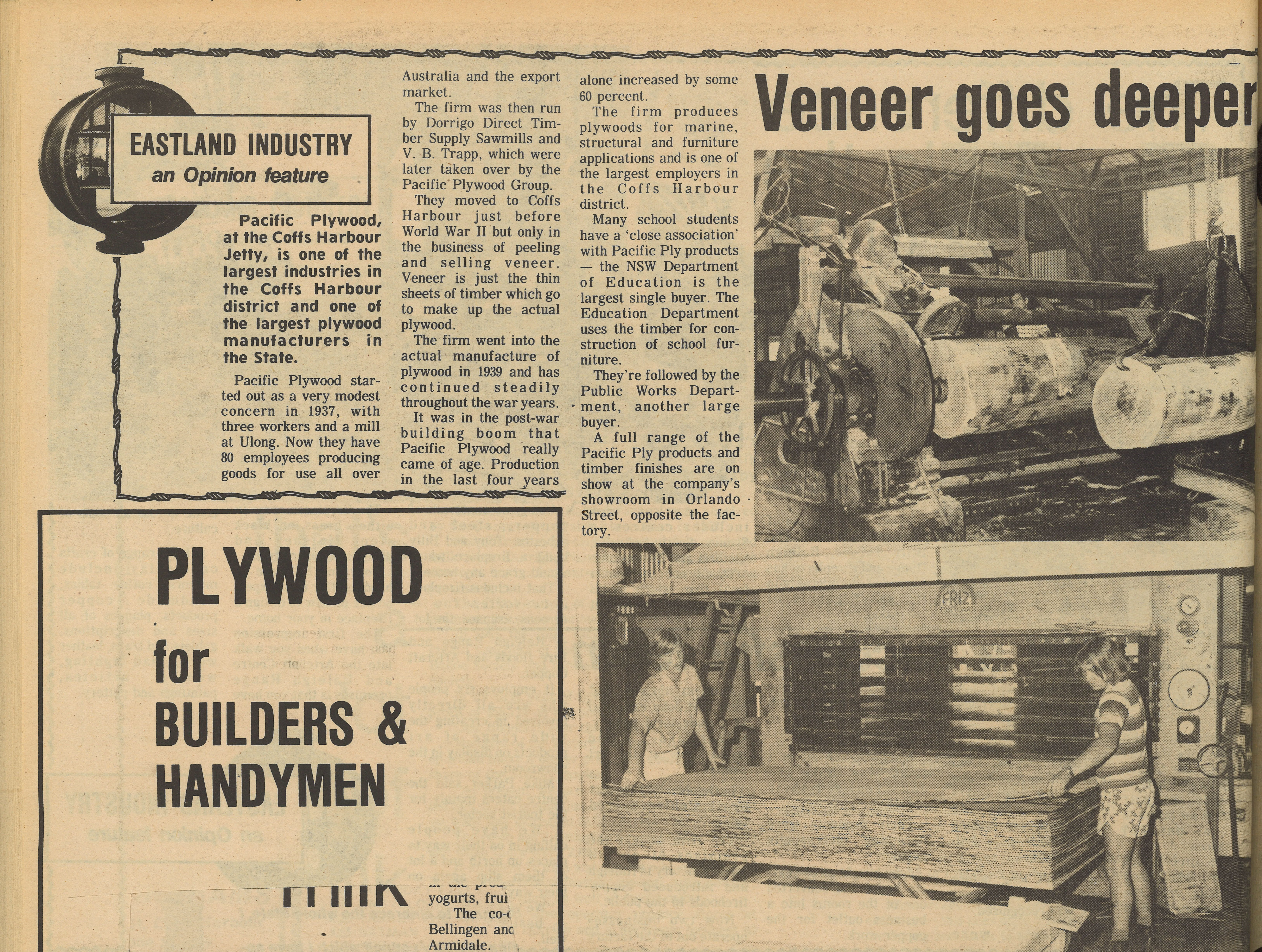 Eastland Opinion
Eastland Industry feature
26 September 1979, p.46