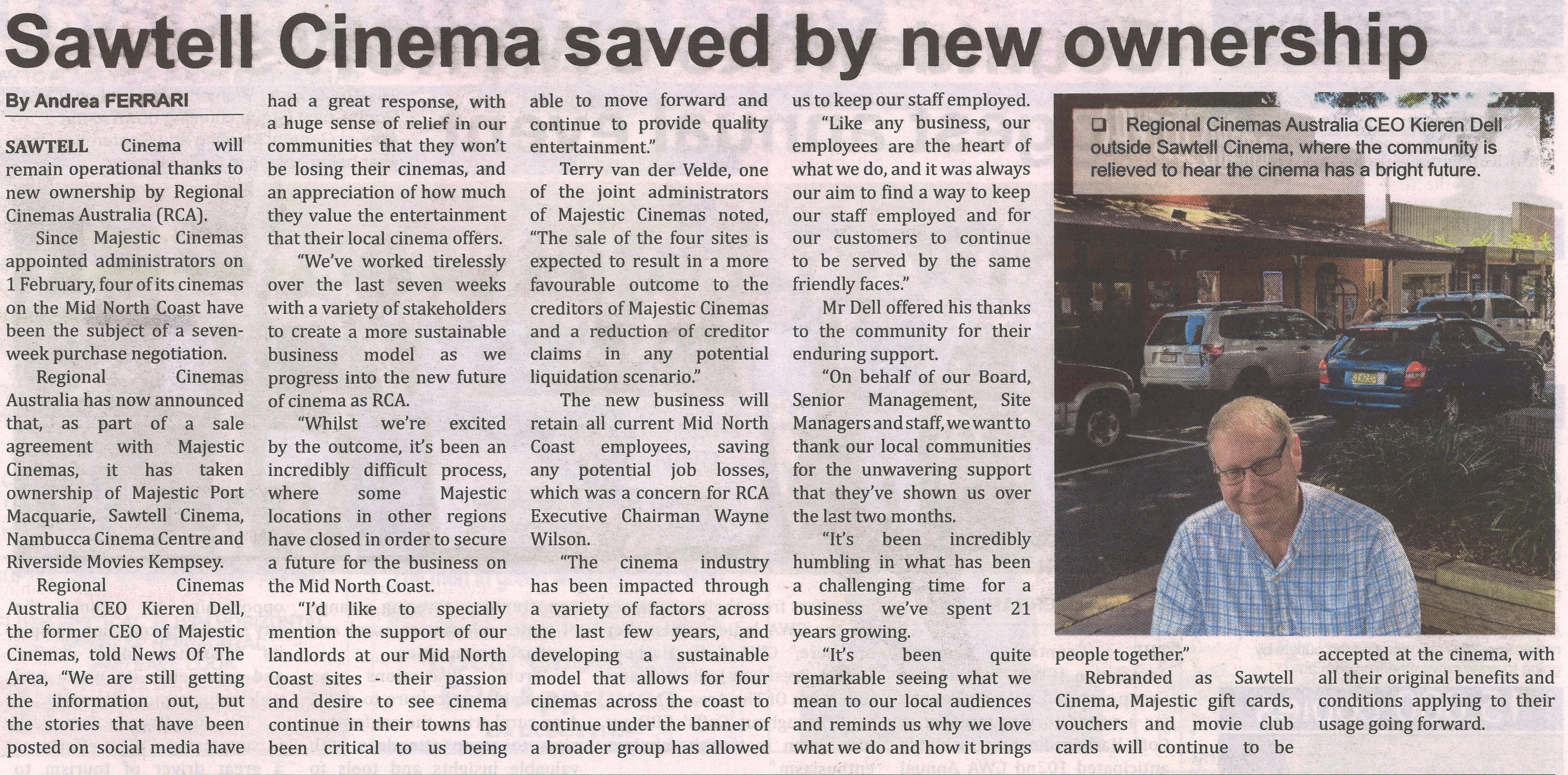 News of the Area, 5 April 2024, p. 5.