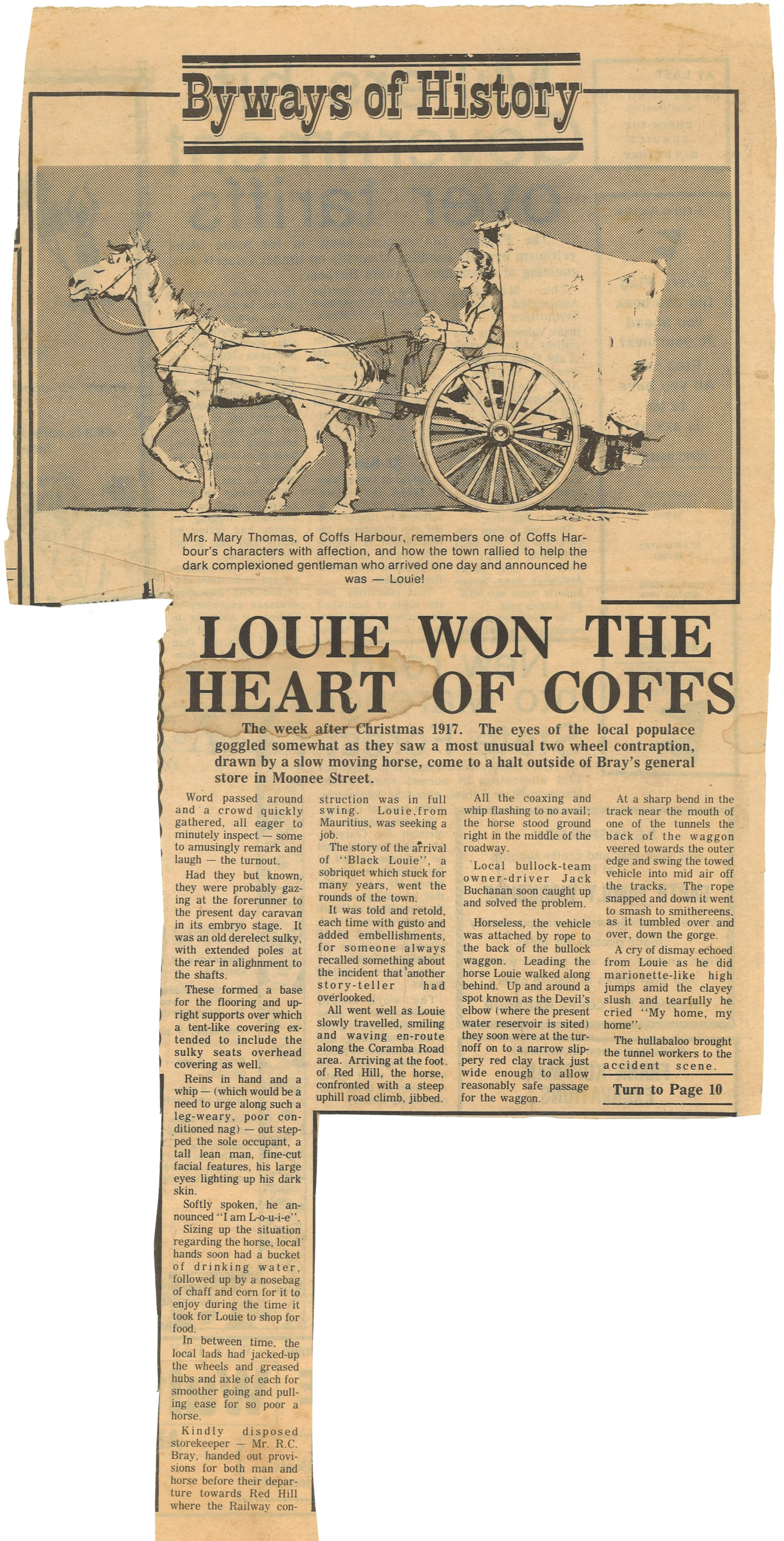 Louie won the heart of Coffs