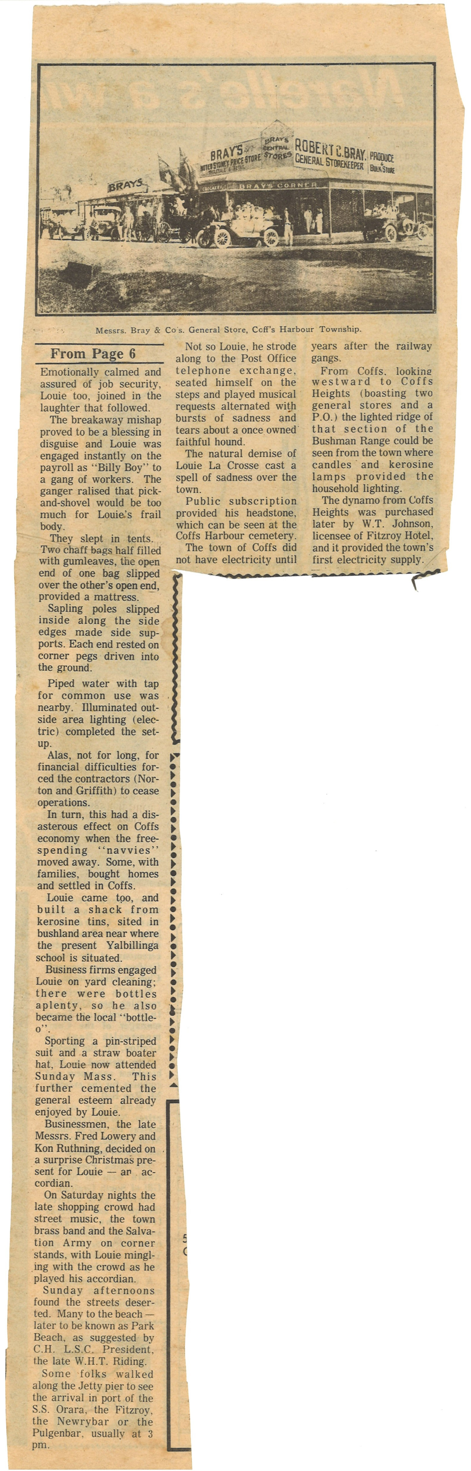 Louie won the heart of Coffs cont.