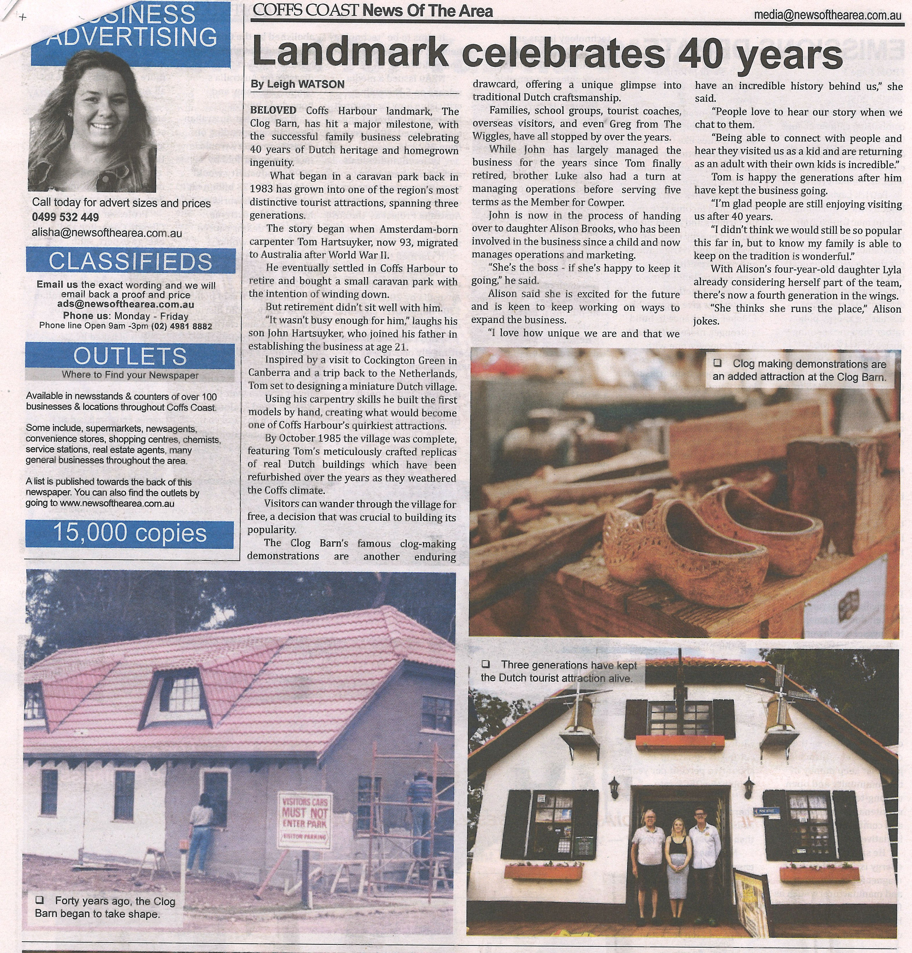 News of the Area, 21 November 2025, p. 4.