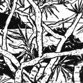 Pandanas and Southern Break Wall