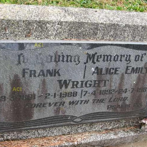 Alan Wright & Alice Wright Interview